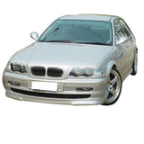 1999-2001 BMW E46 3 Series 4DR H2 Style Unpainted Front Bumper Lip PU