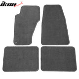 Car Floor Mat for 1999-2004 Jeep Grand Cherokee Gray Carpet 4PC Nylon