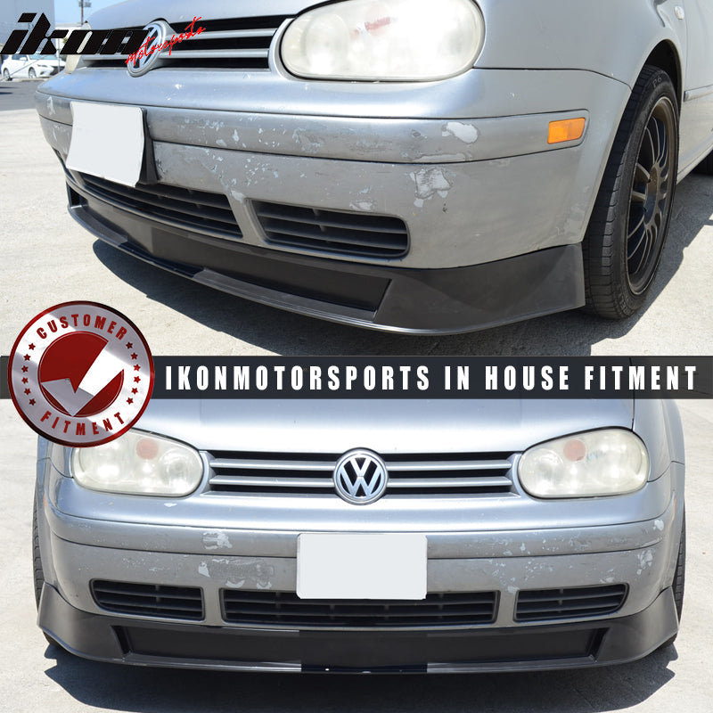 1999-2004 Volkswagen Golf MK4 P2 Style Unpainted Front Bumper Lip PU