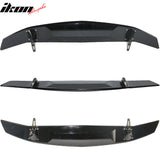 1999-2005 Mazda Miata Glossy Black IKON Type A Rear Spoiler Wing Coupe