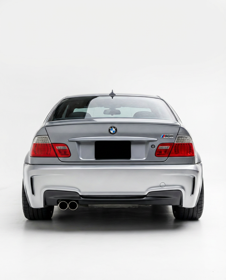 1999-2006 BMW 3 Series E46 1M Look Rear Bumper Cover - FRP