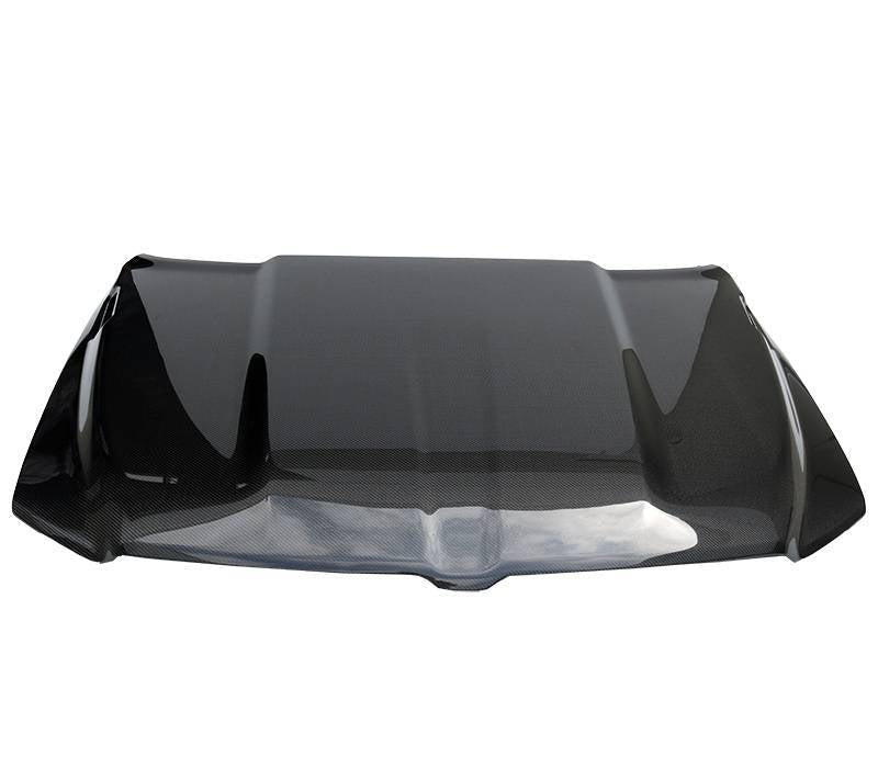 2019-2023 Dodge Ram OEM Style Carbon Fiber Black Hood