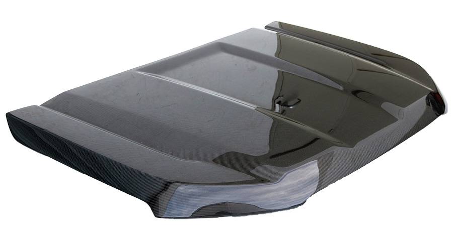 2019-2022 Ford Ranger 2 doors OEM Style Carbon Fiber Black Hood