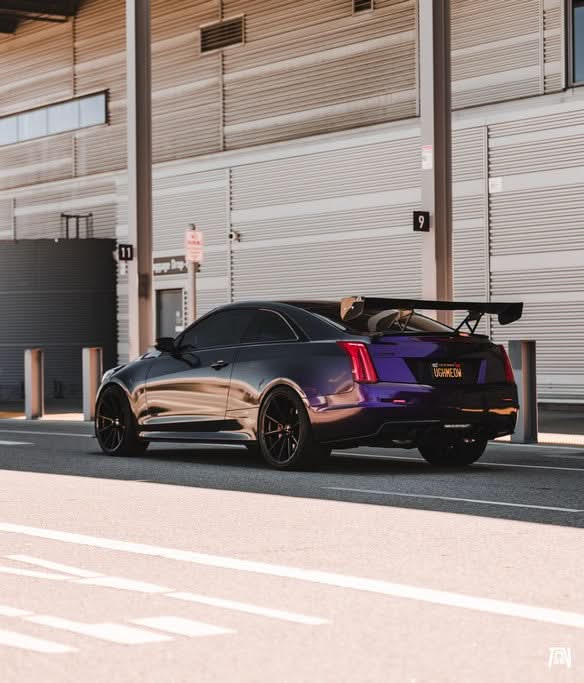 Cadillac ATS-V GTC300 Carbon Fiber Adjustable Wing 2016-2019