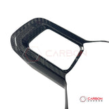 2024+ S650 Mustang Hard Carbon Fiber Steering Wheel Trim Covers