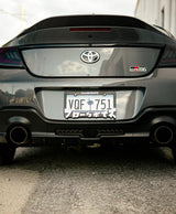 OLM V2 F1 Rear Fog Light (Smoke Lens, Black Base, White Bar) - 2022 BRZ / GR86