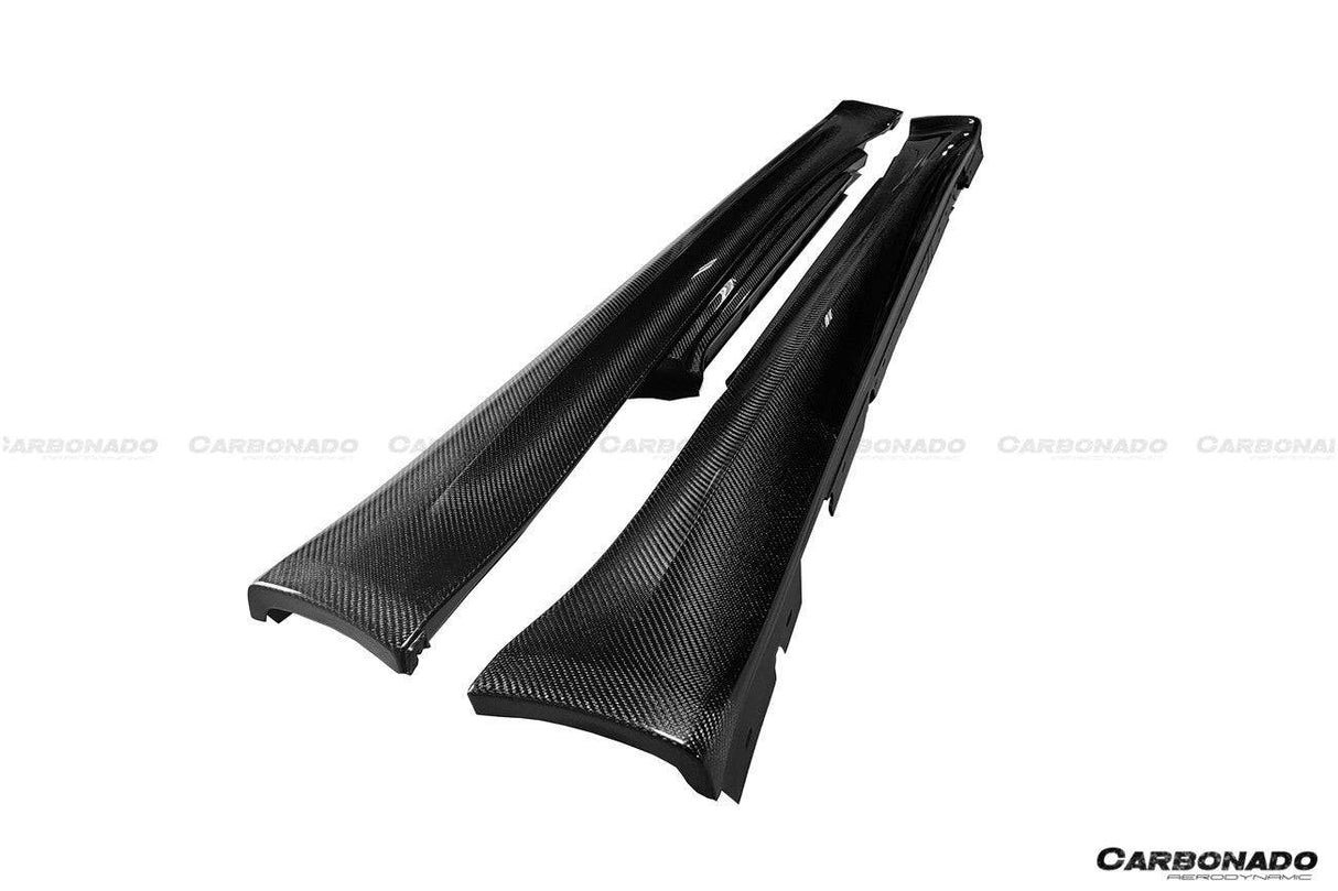 2011-2012 BMW 1M E82 OEM Carbon Fiber Side Skirts (Or For 1 Series Convert to 1M)