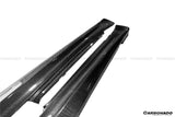 2011-2012 BMW 1M E82 OEM Carbon Fiber Side Skirts (Or For 1 Series Convert to 1M)
