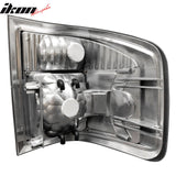 2004-2007 Ford F-150 Black Clear Lens LED Tail Lights Rear Brake Lamps