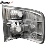 2004-2007 Ford F-150 Chrome Clear Lens LED Tail Lights Rear Brake Lamp