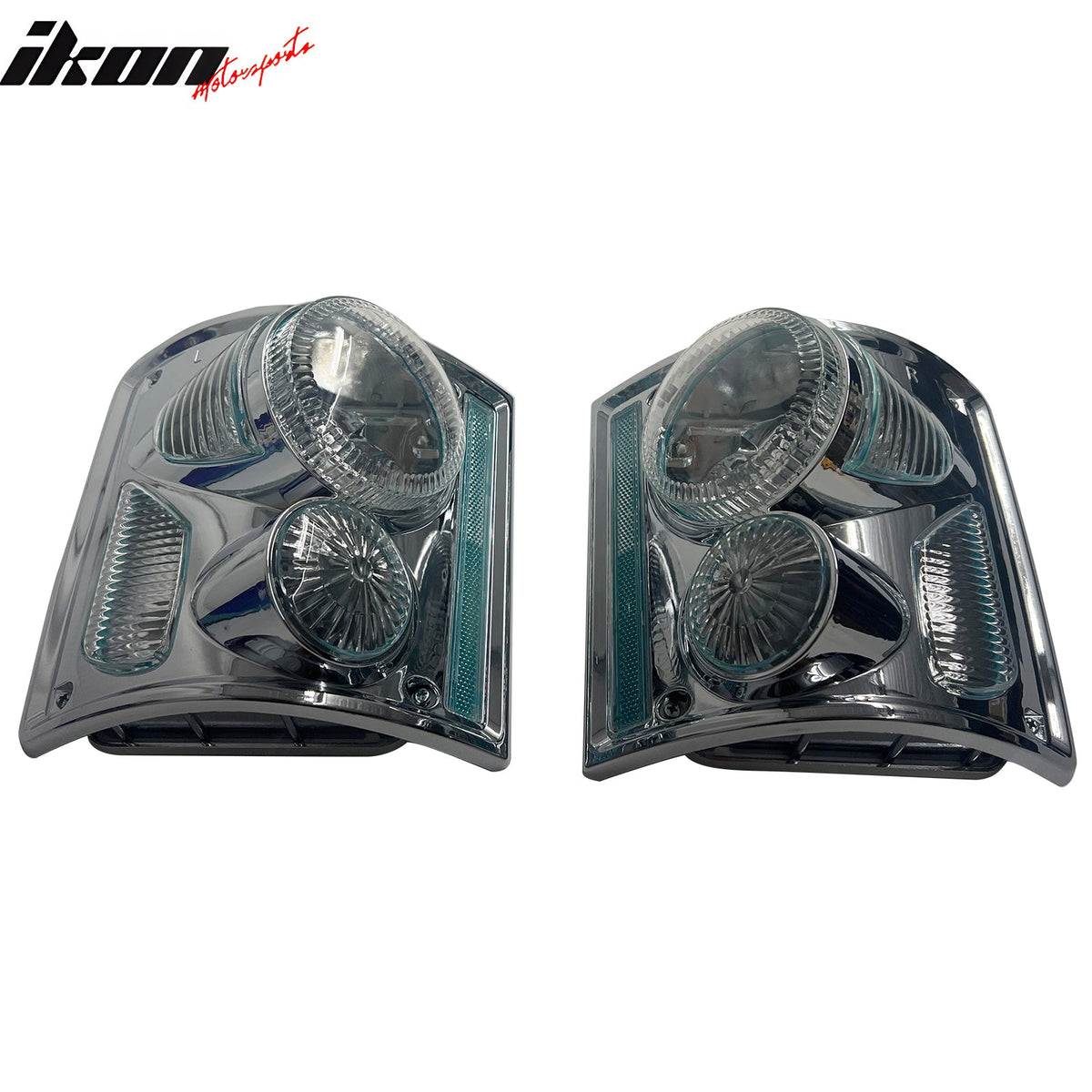 1973-1986 Chevrolet C10/C20/C30/K10/K20/K30/Pickup/Suburban 2PCS RH LH Left Right Driver Passenger Side Rear Tail Lights Lamps Assembly Replacement