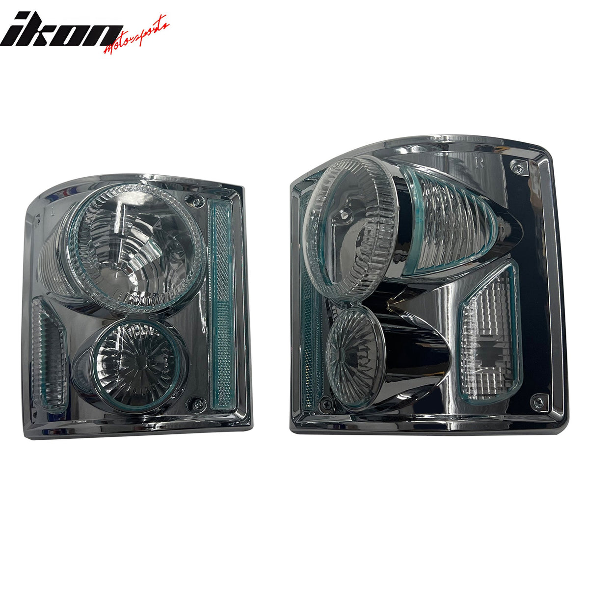 1973-1986 Chevrolet C10/C20/C30/K10/K20/K30/Pickup/Suburban 2PCS RH LH Left Right Driver Passenger Side Rear Tail Lights Lamps Assembly Replacement
