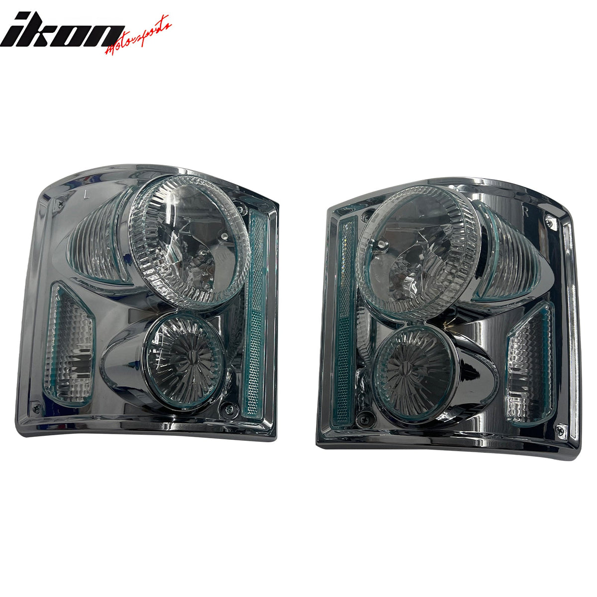 1973-1986 Chevrolet C10/C20/C30/K10/K20/K30/Pickup/Suburban 2PCS RH LH Left Right Driver Passenger Side Rear Tail Lights Lamps Assembly Replacement
