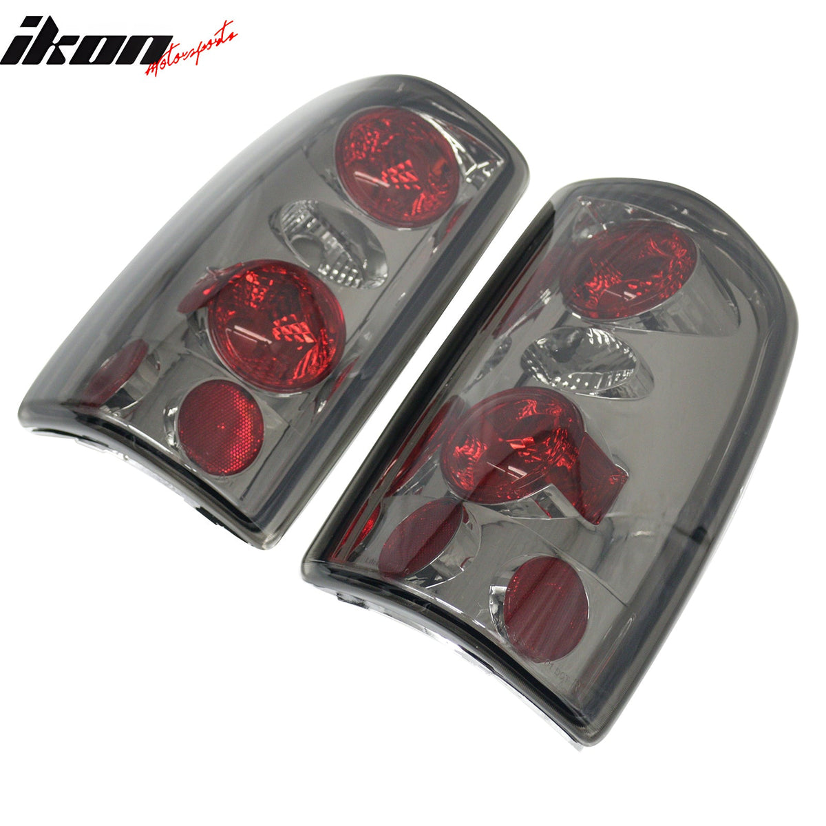 2000-2006 Chevy Suburban & Tahoe & GMC Yukon 1500/2500 2PCS RH LH Left Right Driver Passenger Side Rear Tail Lights Lamps Assembly Replacement Smoke