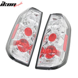 2005-2021 Nissan Frontier & 2009-2012 Suzuki Equator 2PCS RH LH Left Right Driver Passenger Side Rear Tail Lights Lamps Assembly Replacement Chrome