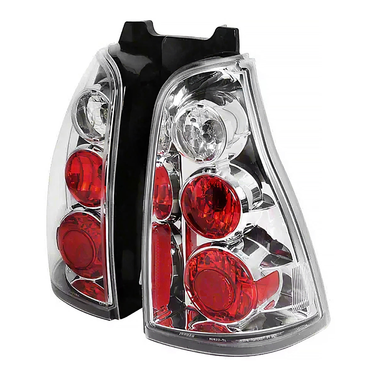 Clearance! 2003-2009 Toyota 4Runner Altezza Style Chrome Clear Tail Lights Lamps