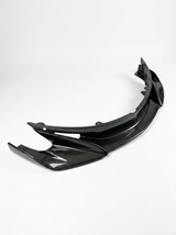 2015-2019 McLaren 540C 570S 600LT Polished Front Bumper Lip Splitter - Dry Carbon Fiber