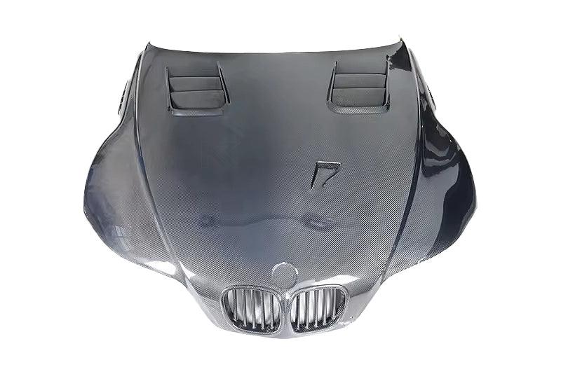 BMW 3 Series Z3 (E36/7 Roadster - E36/8 Coupe) MT Style Carbon Fiber Hood (1996 - 2002) - K2 Industries