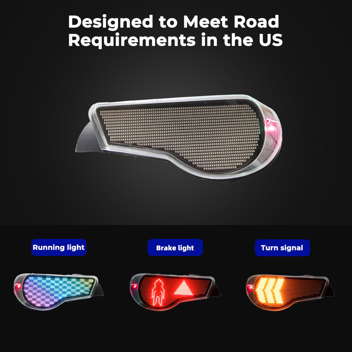 Scion FR-S Subaru BRZ Toyota 86 GT86 FT86 Digital LED Tail Lights (2012-2020)