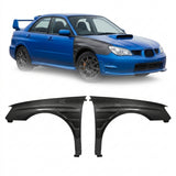 2004–2005 Subaru Impreza WRX STI GT Concept Style Front Over Fenders – Carbon Fiber