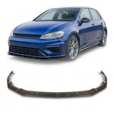 2018–2019 Volkswagen Golf R / R-Line MK7.5 A Style Front Spoiler Lip – Carbon Fiber