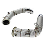 BMW 5/6 Series M5/M6 F06/F10/F18 304 Stainless Steel Downpipe 2012-2018