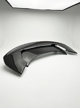 2019+ Ferrari SF90 Stradale Polished Rear Spoiler - Dry Carbon Fiber