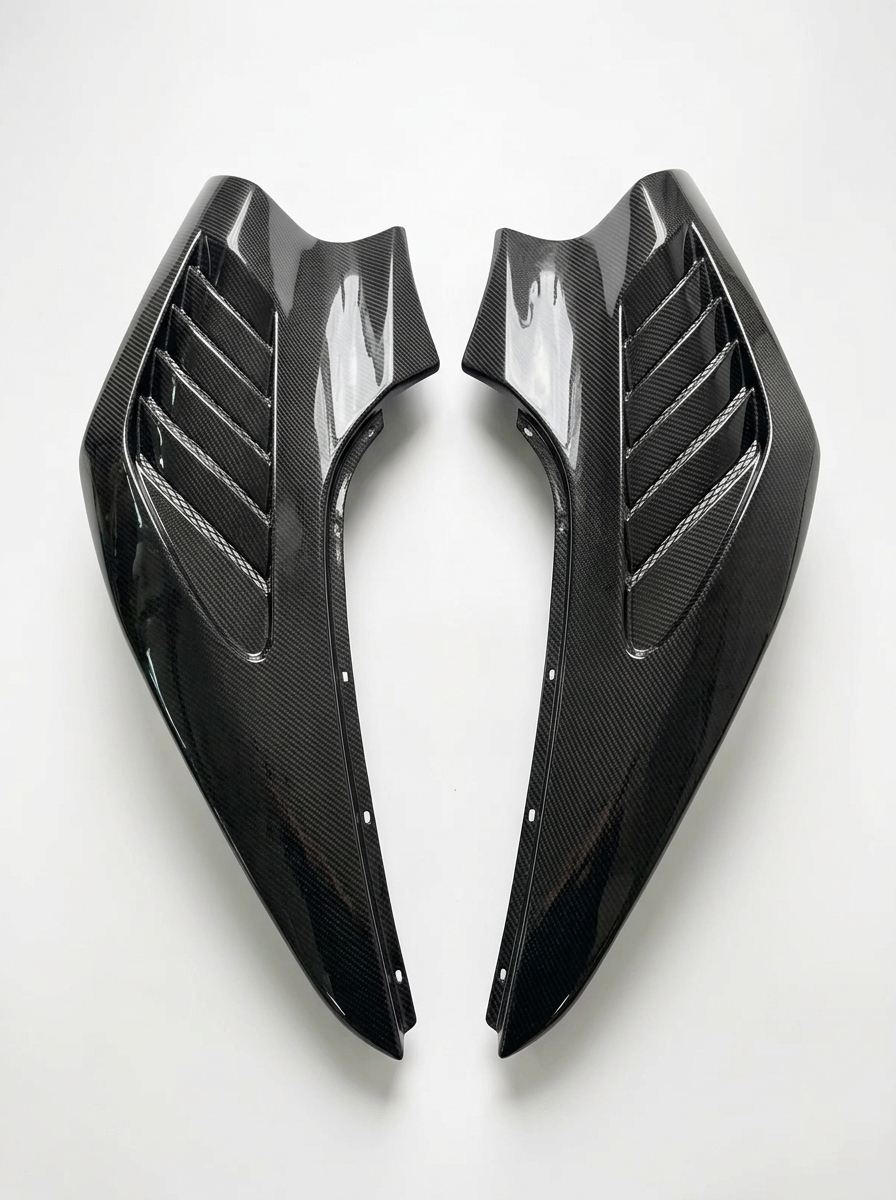 McLaren 720S Dry Carbon Fiber Fender Flares 2017+ Pair