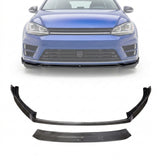 2017–2019 Volkswagen Golf R / R-Line MK7.5 Front Spoiler Lip – Carbon Fiber