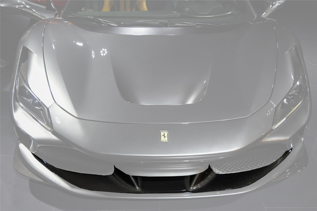 2019-2024 Ferrari F8 OEM Style Autoclave Carbon Fiber Front Lip Splitter