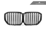 AutoTecknic Dual-Slat Dry Carbon Front Grille - BMW G05 X5 Pre-LCI