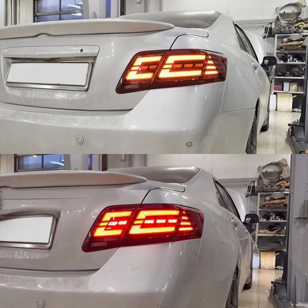 Toyota Camry LED Tail Lights – Sequential Turn Signal Plug & Play Assembly (2007–2011)
