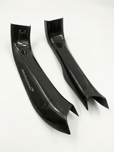 McLaren 720S 750S Dry Carbon Fiber Door Sill Trims Polished Finish Pair