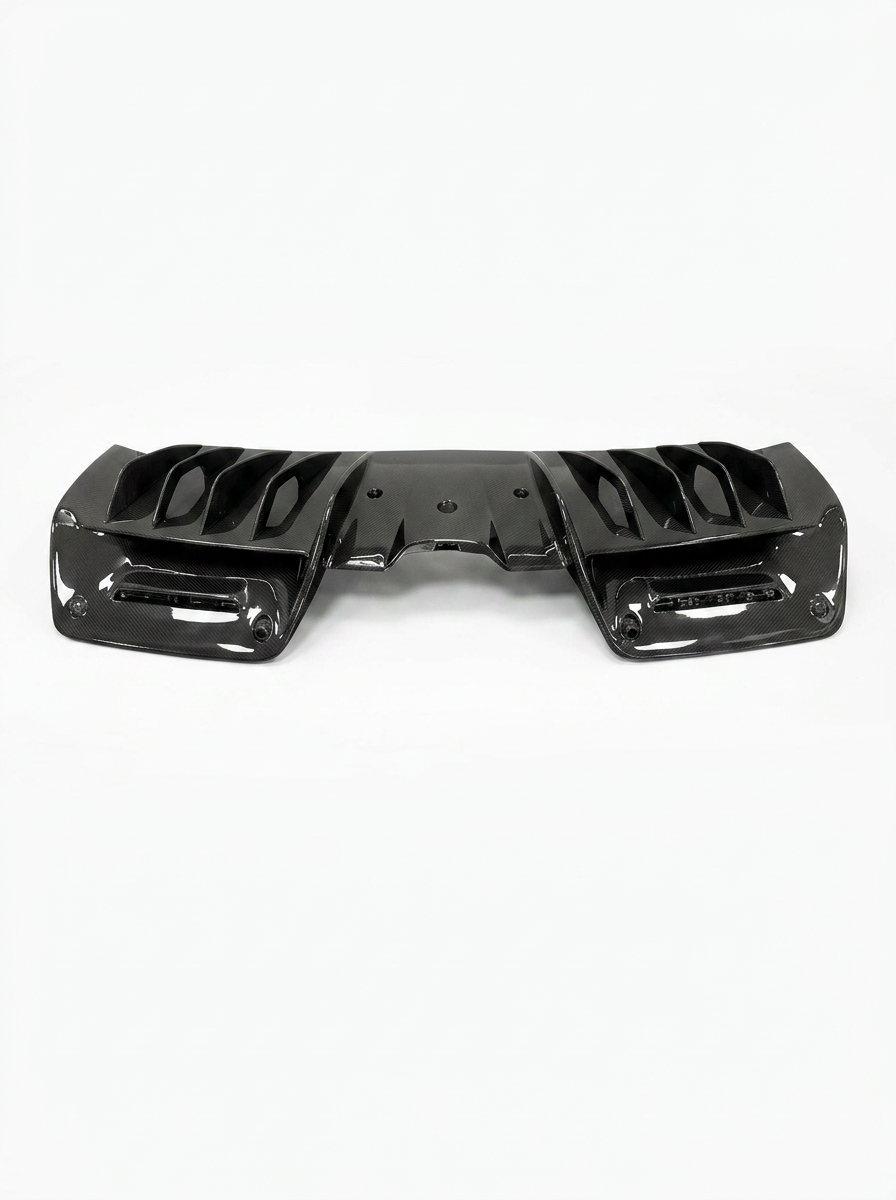 2019+ Ferrari SF90 OEM Style Bolt-On Rear Diffuser - Dry Carbon Fiber