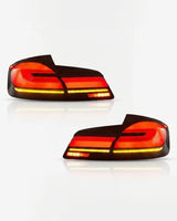 BMW 5-Series F10 F18 Clear (G30 Style) Tail Lights 2011-2017