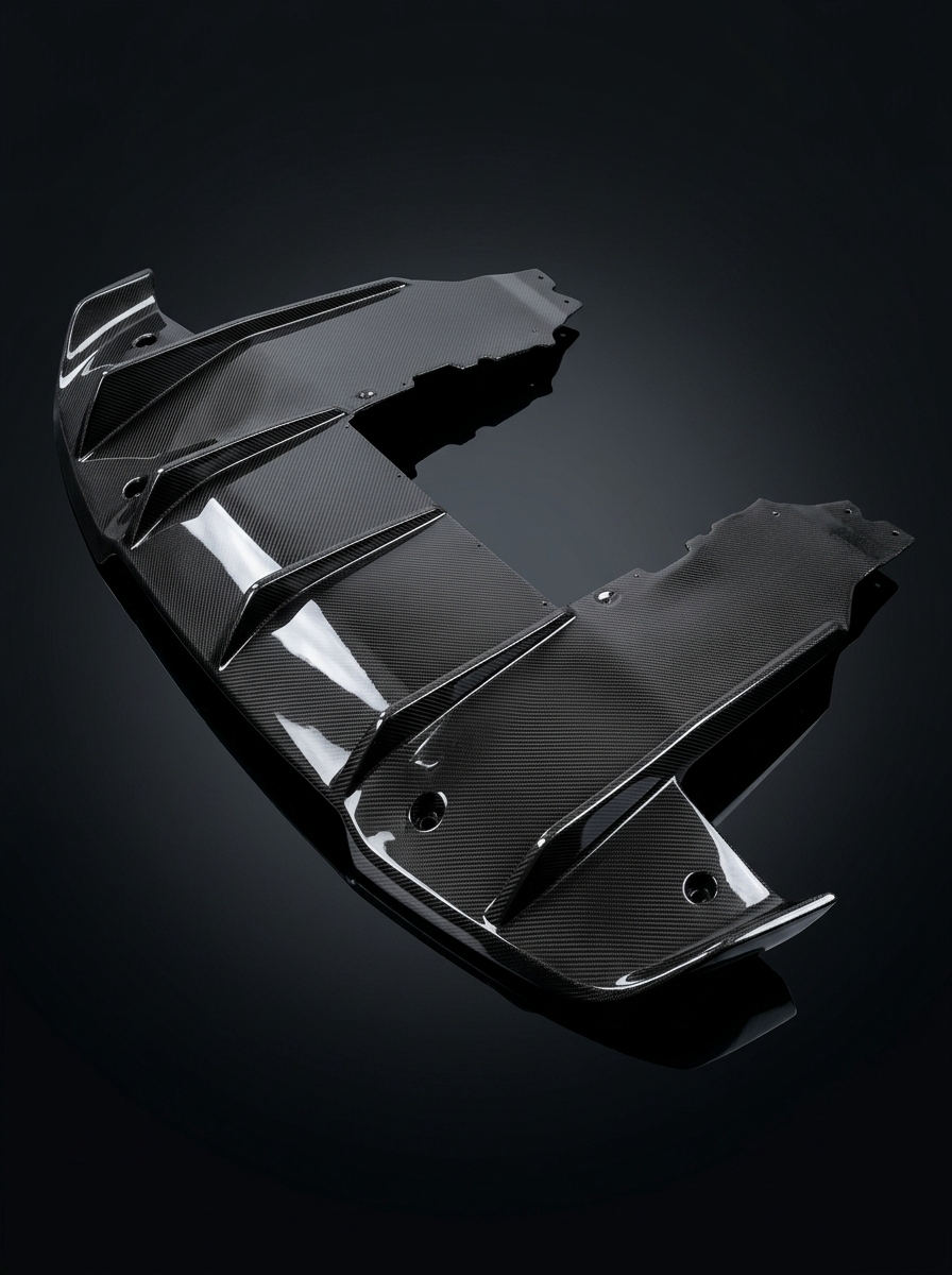 McLaren 720S Dry Carbon Fiber Rear Diffuser Bolt-On Body Kit