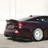 BMW 4 Series G22 G82 M4 PSM Style Carbon Fiber Trunk Spoiler (2020 - 2024)