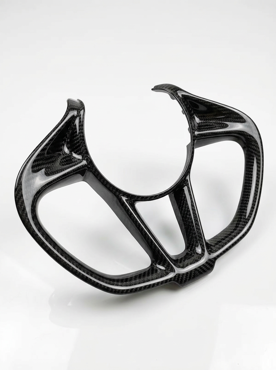 McLaren 720S Spider Carbon Fiber Steering Wheel Trim Cover 2017 - 2019