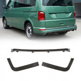 2015–2020 Volkswagen Transporter / Caravelle T6 Rear Bumper Lip Extension – Carbon Fiber