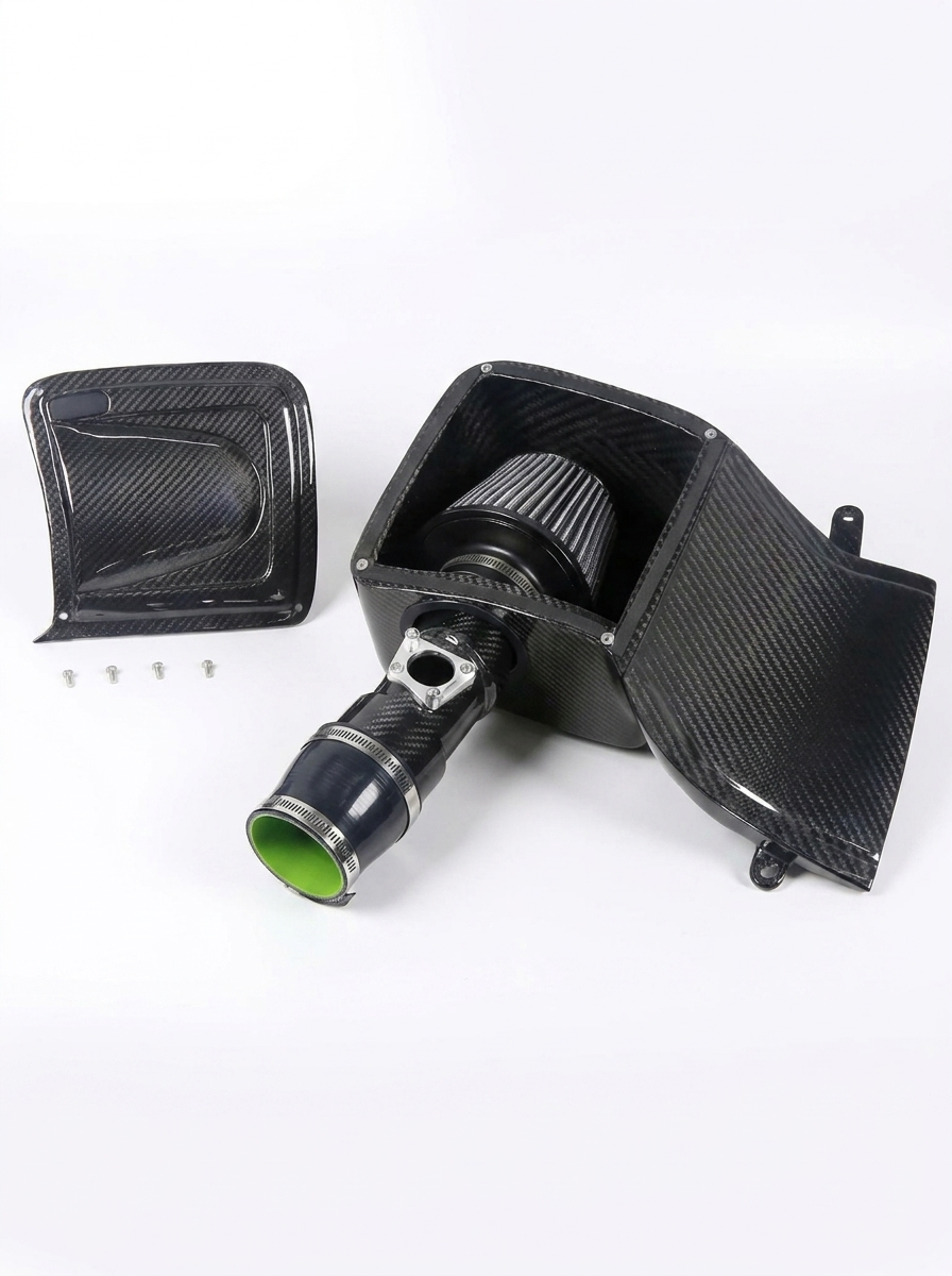 Honda Civic 11th Gen FL1 L15C 1.5T Dry Carbon Fiber High Flow Cold Air Intake System 2022+ OE KD4242BK