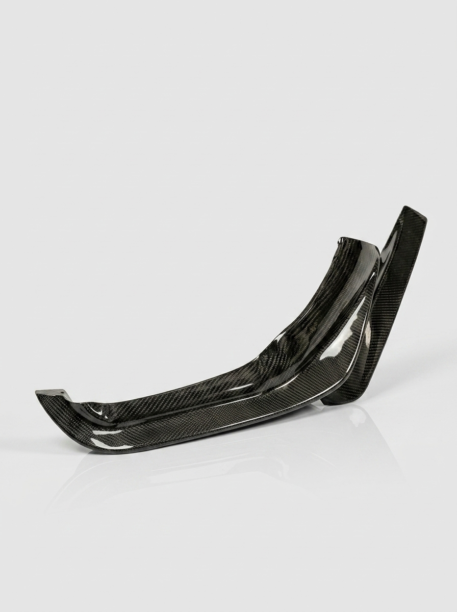 2017 - 2021 Ferrari 812 Superfast GTS Competizione Rear Corner Guards - Dry Carbon Fiber