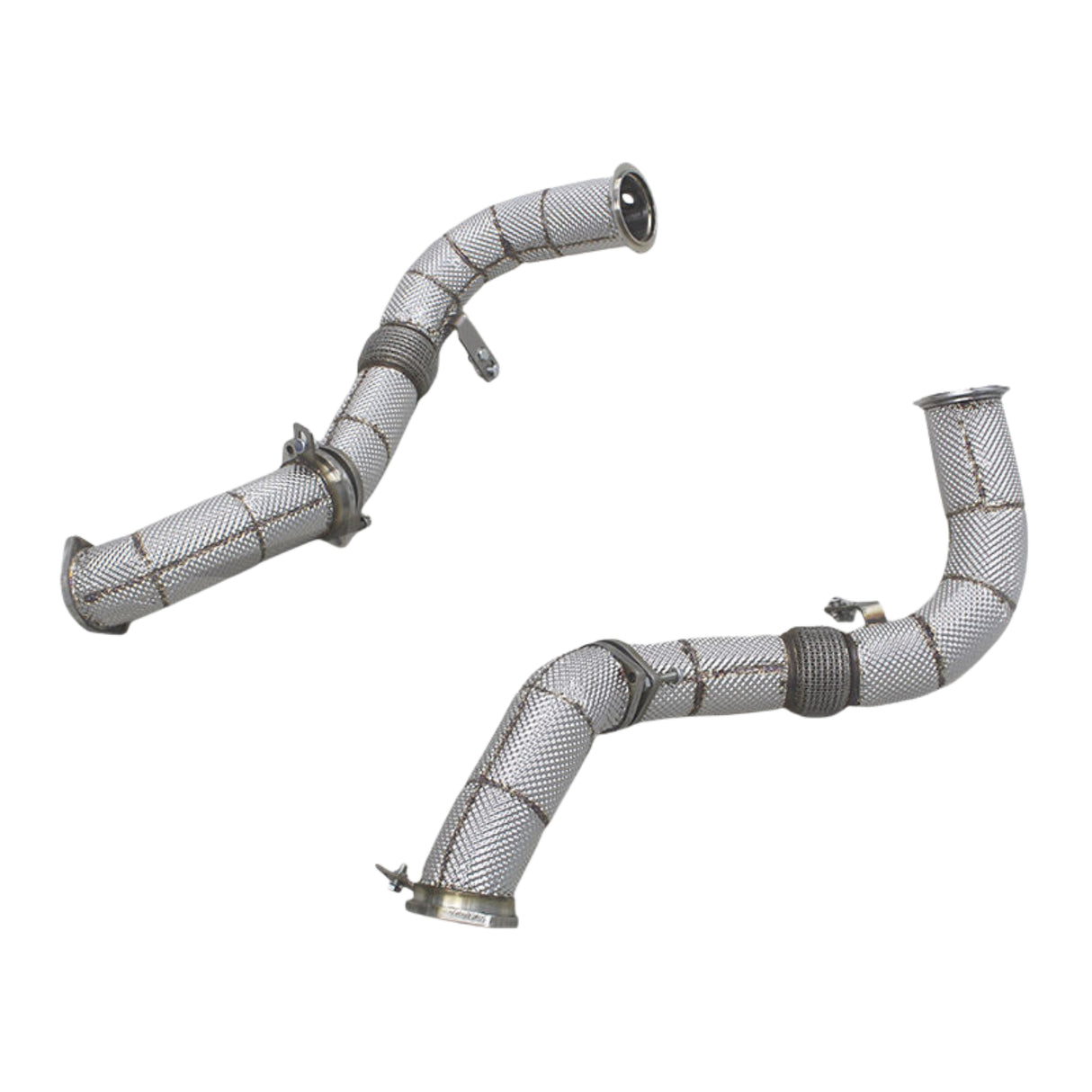 BMW X5 M F95 / X6 M F96 304 Stainless Steel Heat Shield Straight Downpipe 2020+
