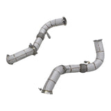 BMW X5 M F95 / X6 M F96 304 Stainless Steel Heat Shield Straight Downpipe 2020+