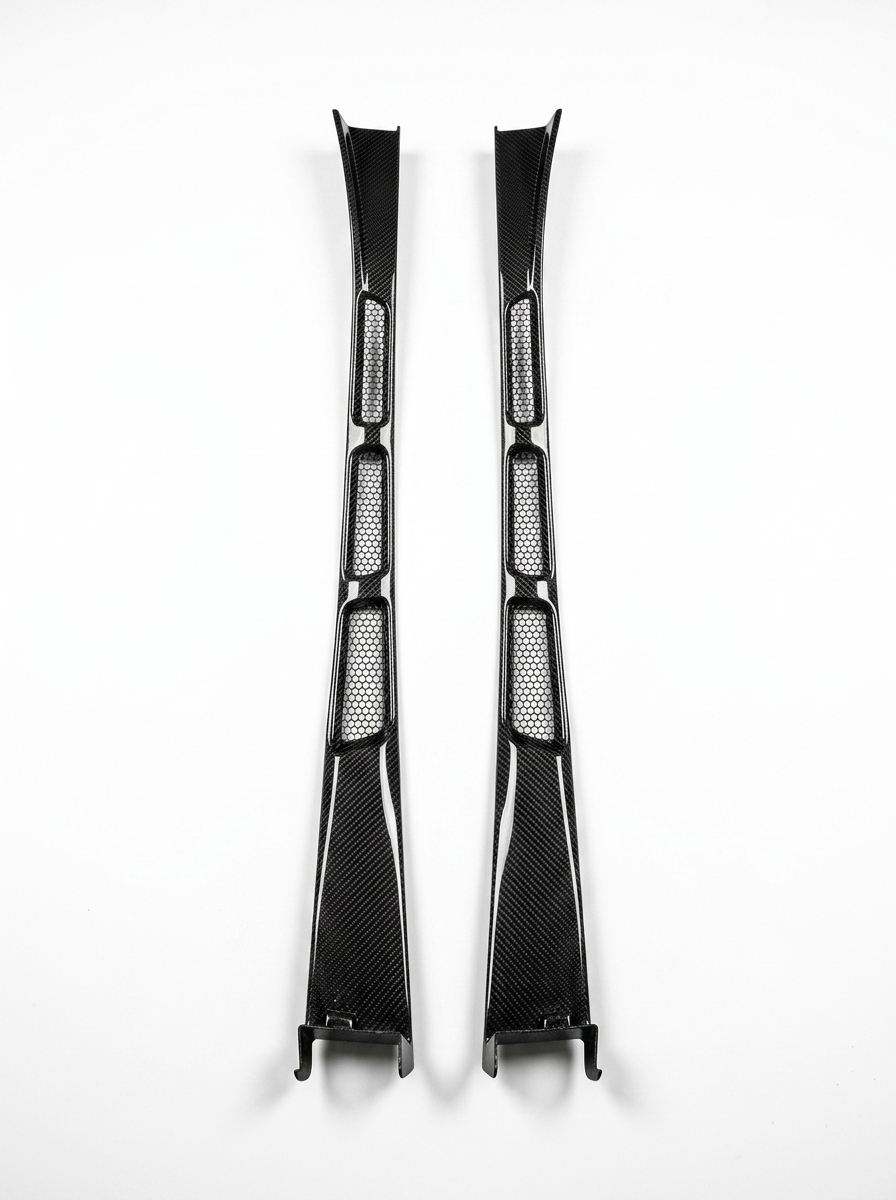 McLaren 720S Spider Carbon Fiber Rear Air Bridge OEM Style 2017 - 2019