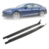 Audi A5 S-Line / S5 B9.5 Carbon Fiber Side Skirt Extensions – Sportback (2020–2023)