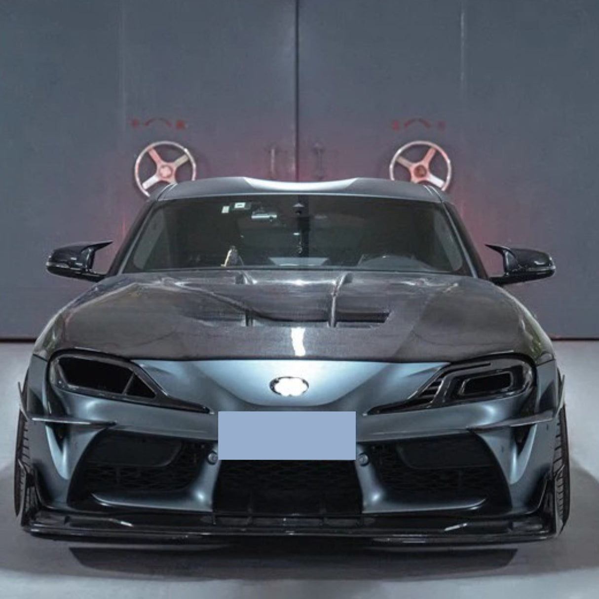 Carbon Fiber Intake Headlight Duct Cover – Toyota Supra A90 Aero Kit