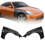 2009–2020 Nissan 370Z RS-1 Style Front Fenders – Carbon Fiber