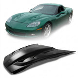 2005–2013 Chevrolet Corvette C6 H-Design Style Hood (1-Piece) – Fiberglass (FRP)