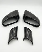 2011–2022 Lamborghini Aventador Mirror Covers – Dry Carbon Fiber