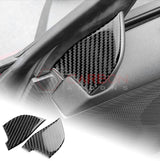 2024+ S650 Mustang Real Carbon Fiber Door Jam Triangle Trim Overlay